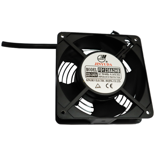 Fan with bearing for wall enclosures